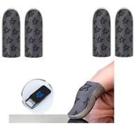 قفازات أصابع Sarafox C1 الاحترافية - ألياف فضية 0....