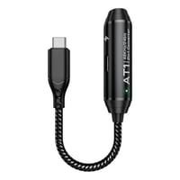 محول صوت وشحن 2 في 1 USB-C إلى 3.5mm DAC - شحن سري...