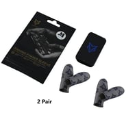 قفازات أصابع Sarafox C1 الاحترافية - ألياف فضية 0....