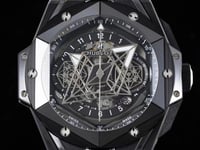 ساعه هوبلت بيج بانج HUBLOT سبورت رجالي اسود