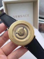 ساعه فرزاتشي VERSACE جلد رجالي طبق الاصلm0082
