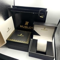 ساعه هوبلت مربع HUBLOT سبورت رجالي بلاك كامل