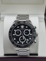 ساعة فرزاتشي رجالي كرونو جراف اطار سراميك طبق الاص...