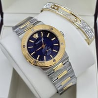 ساعه مع سواره فرزاتشي نسائي طبق الاصل m00145