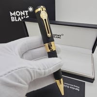 قلم مونت بلانك محمد علي رولربول طبق الاصل جاف ذهبي