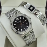 ساعه مع سواره فرزاتشي نسائي طبق الاصل m00150