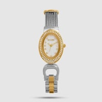 ساعة نسائي دي آي كابري DI CAPRI ديزاين بيضاوي حصير...