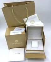 ساعه فرزاتشي VERSACE جلد رجالي طبق الاصلm0083