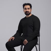 بجامة الدفه ثيرمل - أسود