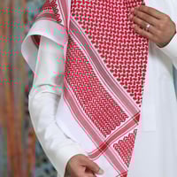 شماغ ديليكات احمر - dellcate