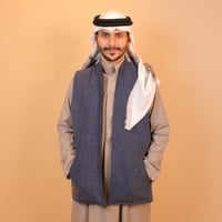 سديري دبل فيس ( اسود + كحلي مونس)