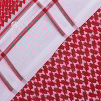 شماغ REVERY خطوط حمراء موديل 2024