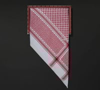 شماغ رسم احمر انجليزي