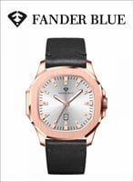 ساعة فندر بلو جلد