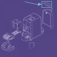 غطاء خزان الماء - نسبريسو كرياتيستا بلس (SP0011403...