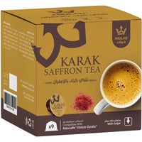 كبسولات شاي كرك بالزعفران لاله دلوتشي