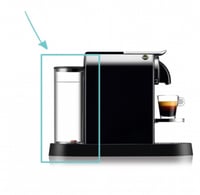 خزان ماء نسبريسو سيتيز بدون غطاء MS-624859 MS-0055...