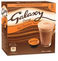 كبسولات جالكسي الشكولاتة الساخنة - برتقال - CABSUL...