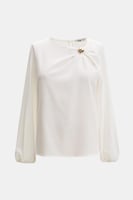 بلوزة فضفاضة بأساور مطاطية