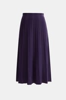 تنورة بكسرات وخصر طاطي