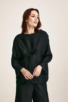 جاكيت واسع بربطة