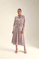 تنورة تويد بقصة كلوش