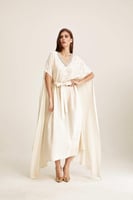 فستان بكاب مزبن بكريستالات