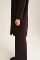 كارديغان محبوك بقصة مفتوحة