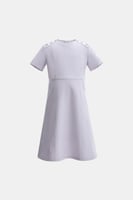 فستان بأكتاف مزينه بالكريستال