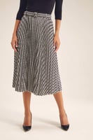 تنورة بنقشة هاوندستوث