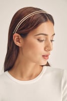 طوق شعر مخمل مُبطن