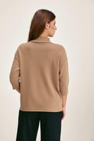 بلوزة بيسك يباقة عالية