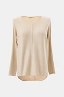 بلوزة محبوكة بلمعة