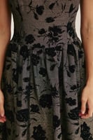 فستان لامع بورورد مخملية