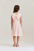 فستان بياقه كشكش