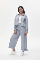 بنطلون بخصر مرتفع