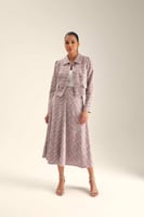 جاكيت تويد مزين بجيوب