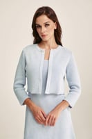 جاكيت مزين بالترتر