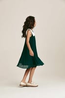 فستان بلا أكمام بأربطة كتف