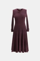 فستان لامع بكسرات