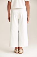 بنطلون واسع بنمط لف