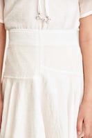 تنورة ميدي بطيات