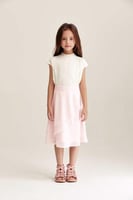 تنورة بتصميم طبقات