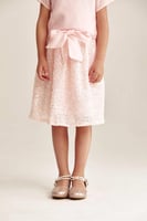 تنورة ترتر مزينة بربطة