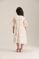 فستان تول مُطرز