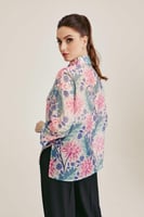 قميص فضفاض مورد