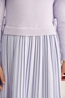 فستان بتصميم قطعتين بأربطة