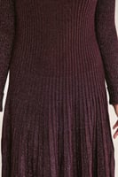 فستان لامع بكسرات