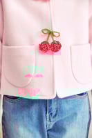 جاكيت مزين بالخرز