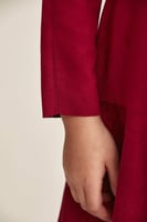 فستان شامواة بقصة كلوش